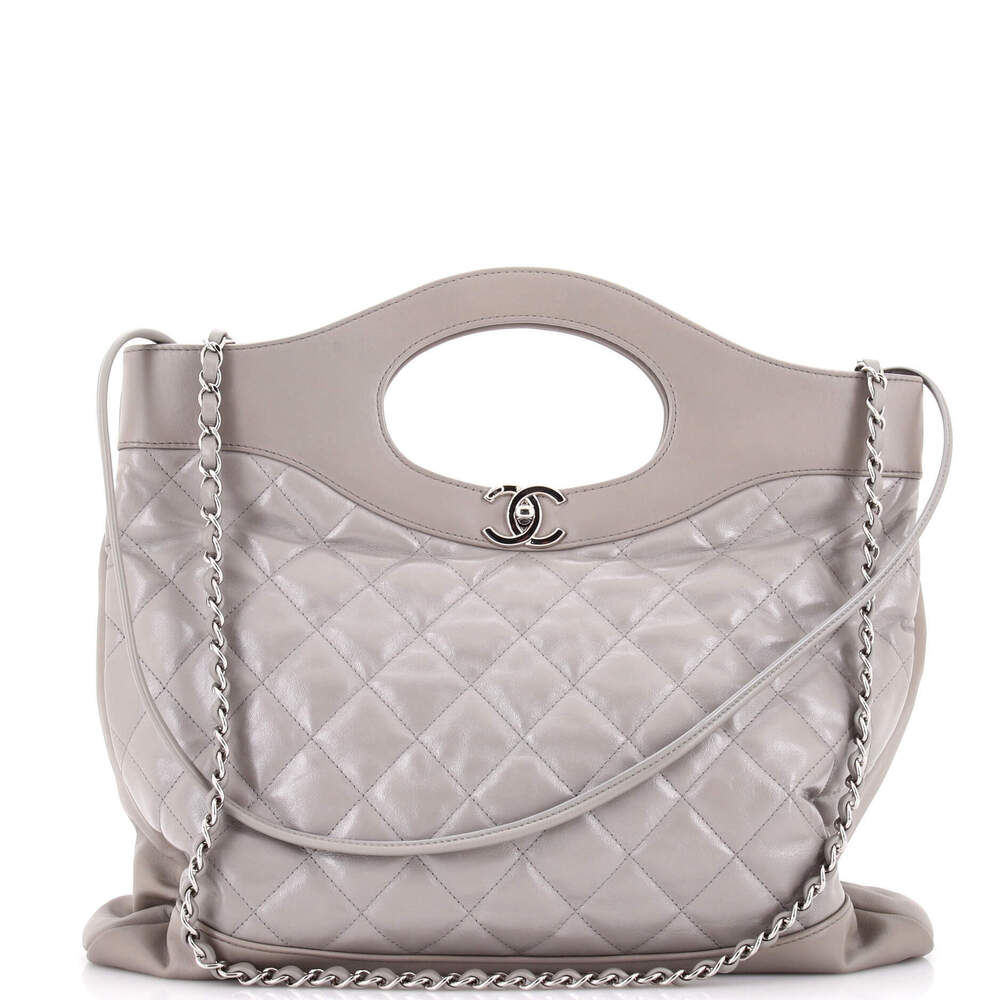 Chanel Large 31 Shopping Bag Quilted Calfskin